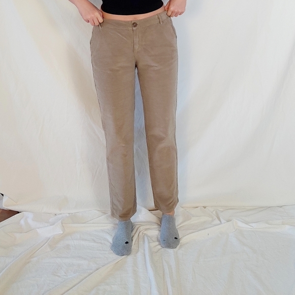 Zhelda Light Brown Corduroy Pants - Picture 2 of 5